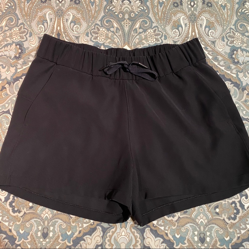 Lululemon black athletic shorts